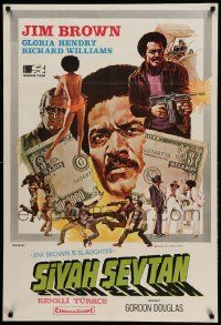 1f310 SLAUGHTER'S BIG RIPOFF Turkish '73 the mob put the finger on BAD Jim Brown, different art!