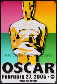 1g044 77th ANNUAL ACADEMY AWARDS DS 1sh '05 Brett Davidson artwork of the Oscar!