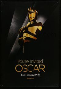 1g049 83RD ANNUAL ACADEMY AWARDS DS 1sh '11 wonderful close-up of Oscar trophy!