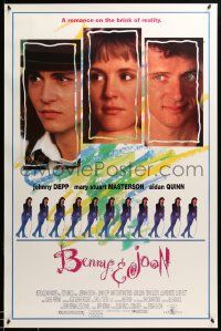1g129 BENNY & JOON 1sh '93 Johnny Depp, Mary Stuart Masterson, Quinn, romance on the brink!