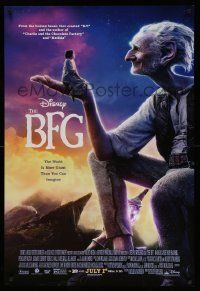 1g131 BFG advance DS 1sh '16 Big Friendly Giant, Disney, Spielberg, more giant than you can imagine