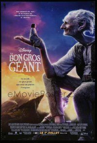 1g133 BFG export:French advance DS 1sh '16 Big Friendly Giant, Disney, Spielberg, great image!