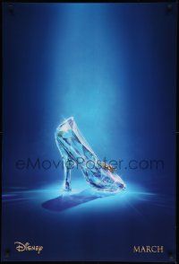 1g204 CINDERELLA teaser DS 1sh '15 great image of classic glass slipper!