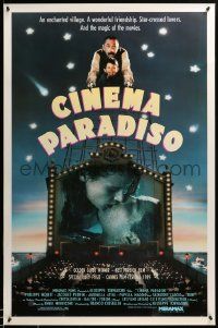 1g206 CINEMA PARADISO 1sh '90 Nuovo Cinema Paradiso, Giuseppe Tornatore, Philippe Noiret!