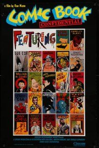 1g213 COMIC BOOK CONFIDENTIAL 1sh '89 cool comic parody art of top artists by Paul Mavrides!