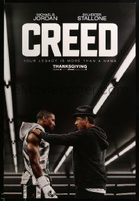 1g221 CREED teaser DS 1sh '15 image of Sylvester Stallone as Rocky Balboa with Michael Jordan!