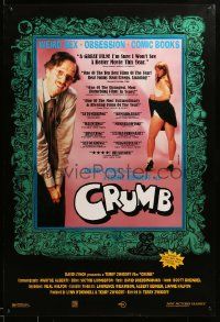 1g227 CRUMB 1sh '95 underground comic book artist and writer, Robert Crumb!