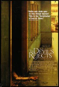 1g257 DEVIL'S REJECTS advance 1sh '05 July style, directed by Rob Zombie, they must be stopped!