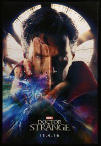 1g266 DOCTOR STRANGE teaser DS 1sh '16 sci-fi image of Benedict Cumberbatch in the title role!
