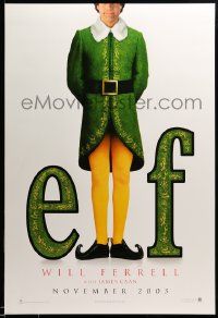 1g290 ELF teaser DS 1sh '03 Jon Favreau directed, James Caan & Will Ferrell in Christmas comedy!