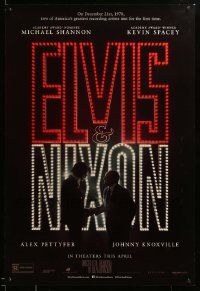 1g293 ELVIS & NIXON teaser DS 1sh '16 Michael Shannon and Kevin Spacey in the title roles!