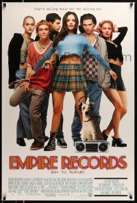1g296 EMPIRE RECORDS DS 1sh '95 Liv Tyler, Anthony LaPaglia, Renee Zellweger, Ethan Embry!