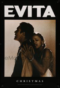 1g304 EVITA teaser DS 1sh '96 Madonna as Eva Peron, Antonio Banderas, Alan Parker, Oliver Stone