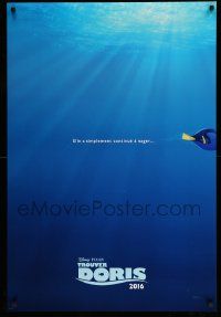1g318 FINDING DORY export:French advance DS 1sh '16 Disney & Pixar, DeGeneres, she is swimming away!