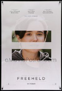 1g330 FREEHELD teaser DS 1sh '15 Peter Sollett, great close-up image of pretty Ellen Page!