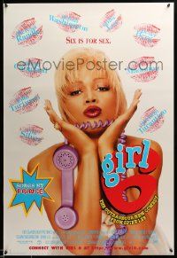 1g350 GIRL 6 style B int'l DS 1sh '96 Spike Lee directs & stars, Theresa Randle, Six is for Sex!