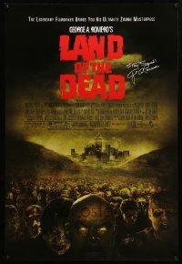 1g527 LAND OF THE DEAD 1sh '05 George Romero zombie horror masterpiece, stay scared!