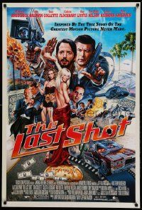 1g532 LAST SHOT DS 1sh '04 Matthew Broderick, Alec Baldwin, cool artwork!