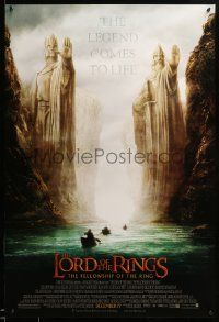 1g561 LORD OF THE RINGS: THE FELLOWSHIP OF THE RING advance 1sh '01 J.R.R. Tolkien, Argonath!