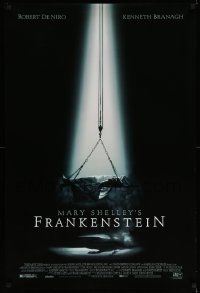 1g595 MARY SHELLEY'S FRANKENSTEIN 1sh '94 Kenneth Branagh directed, Robert De Niro as the monster!