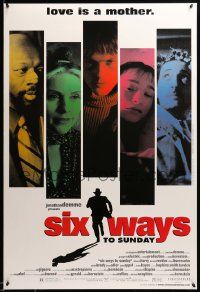1g812 SIX WAYS TO SUNDAY 1sh '97 Deborah Harry, Norman Reedus, Adrien Brody, Isaac Hayes!