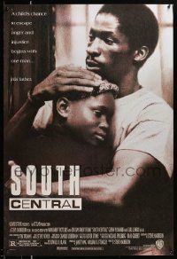 1g833 SOUTH CENTRAL 1sh '92 Glenn Plummer, a child's chance to escape anger & injustice!