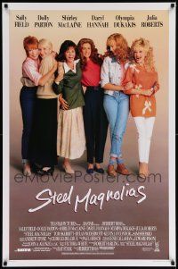 1g879 STEEL MAGNOLIAS int'l 1sh '89 Sally Field, Dolly Parton, Shirley MacLaine, Darryl Hannah