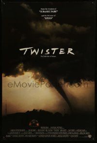 1g953 TWISTER int'l DS 1sh '96 by star Bill Paxton, great tornado image!