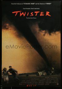 1g952 TWISTER int'l advance DS 1sh '96 May 17 style, Bill Paxton & Helen Hunt tornados!