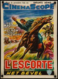 1h030 COMMAND Belgian '54 all the might of the unconquerables who forged the American frontier!