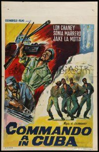1h208 REBELLION IN CUBA Belgian '61 filmed in Castro's Cuba, smuggled out at the cost of death!