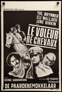 1h218 ROMANCE OF A HORSETHIEF Belgian '71 Yul Brynner, Eli Wallach, Jane Birkin, the good old days
