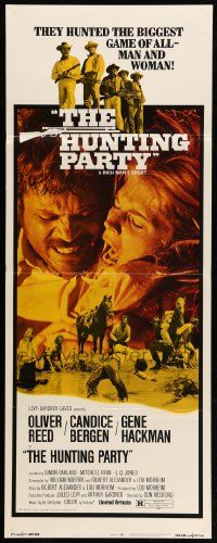 1h770 HUNTING PARTY insert '71 they hunted the deadliest game of all - 26 men and Candice Bergen!