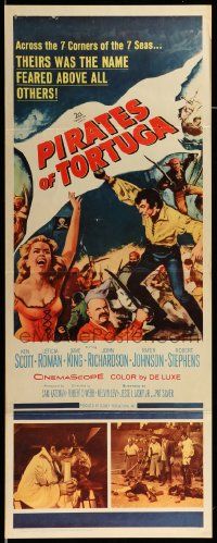 1h871 PIRATES OF TORTUGA insert '61 across the 7 seas, theirs was the name feared above all others