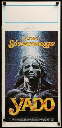 1h520 RED SONJA Italian locandina '85 different fantasy art of Schwarzenegger!