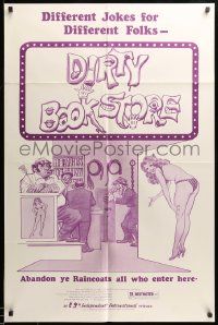 1j114 BOOBY HATCH 1sh R79 comedy, Sharon Joy, Dirty Book Store!