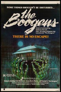 1j115 BOOGENS 1sh '81 some things shouldn't be disturbed, there is no escape, cool horror art!