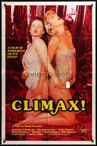1j181 CLIMAX! 1sh '85 Cody Nicole, Rhonda Jo Petty, super-sexy image!
