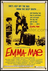 1j278 EMMA MAE 1sh '77 just off the bus from the deep south, Jerri Hayes in the title role!