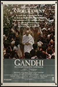 1j360 GANDHI int'l 1sh '82 Ben Kingsley as The Mahatma, directed by Richard Attenborough!