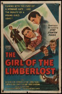 1j372 GIRL OF THE LIMBERLOST 1sh '45 Ruth Nelson, the beauty of a young girl's love!