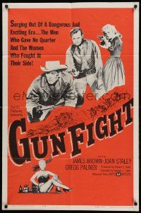 1j400 GUN FIGHT 1sh '61 the men who gave no quarter & the women who fought at their side!