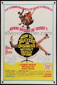 1j443 HOW TO SUCCEED IN BUSINESS WITHOUT REALLY TRYING 1sh '67 see this before your boss does!