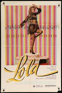 1j538 LOLA 1sh '82 directed by Rainer Werner Fassbinder, sexy Barbara Sukowa in lingerie!