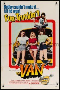 1j943 VAN 1sh '77 Deborah White, Harry Moses, Danny DeVito, three fun-truckin' sexy babes!