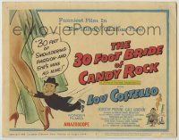 1k074 30 FOOT BRIDE OF CANDY ROCK TC '59 wacky art of Costello, a science-friction masterpiece!