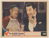 1k607 BLACK CAMEL LC '31 Warner Oland as Charlie Chan says mouse can't cast shadow like elephant!