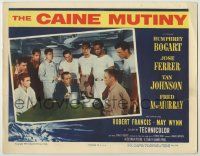 1k625 CAINE MUTINY LC '54 classic scene of Humphrey Bogart proving the strawberries were stolen!