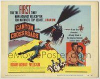 1k128 CANYON CROSSROADS TC '55 man against helicopter for nature's top secret uranium!
