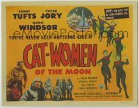 1k135 CAT-WOMEN OF THE MOON TC '53 campy cult classic, see the lost city of love-starved women!